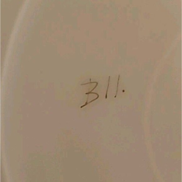 Porcelain Napoleon Cabinet Plate Gold Trim Crown Over N Mark - Picture 6 of 8